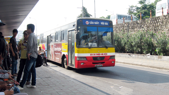 Xe bus 07 Cầu Giấy đi Sân Bay Nội Bài-Taxi Nội Bài