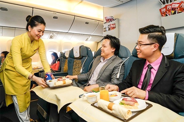 Suất Ăn Đặc Biệt trên chuyến bay của hãng Hàng Không Việt Nam Airlines