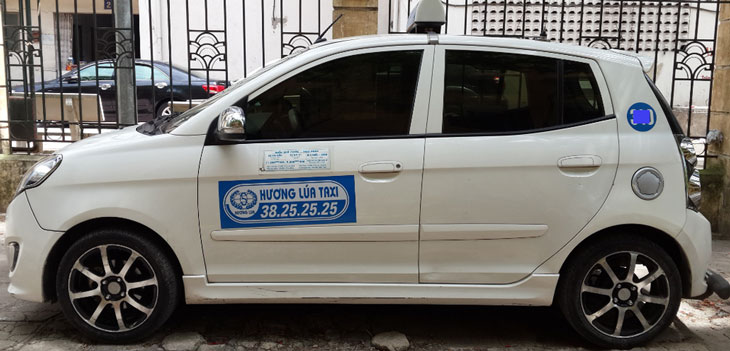 Số Tổng đài và Bảng giá Taxi Hương Lúa Hà Nội